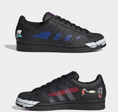 adidas阿迪达斯三叶草SUPERSTAR W男女经典贝壳头板鞋