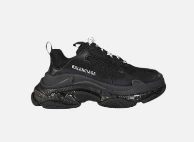 BALENCIAGA巴黎世家TRIPLE S CLEAR SOLE女士老爹鞋